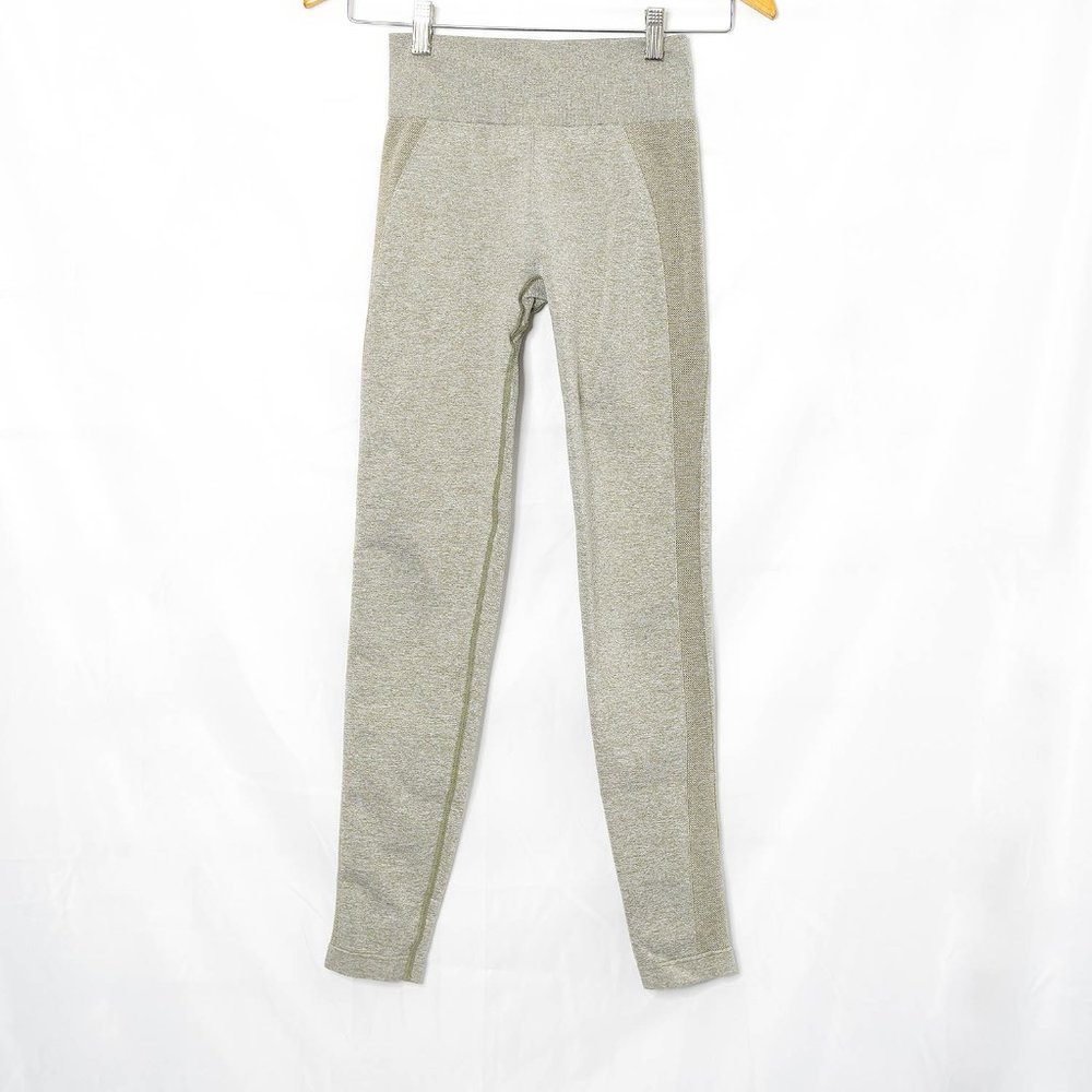 Green Flex High Wasted Leggings (Small)